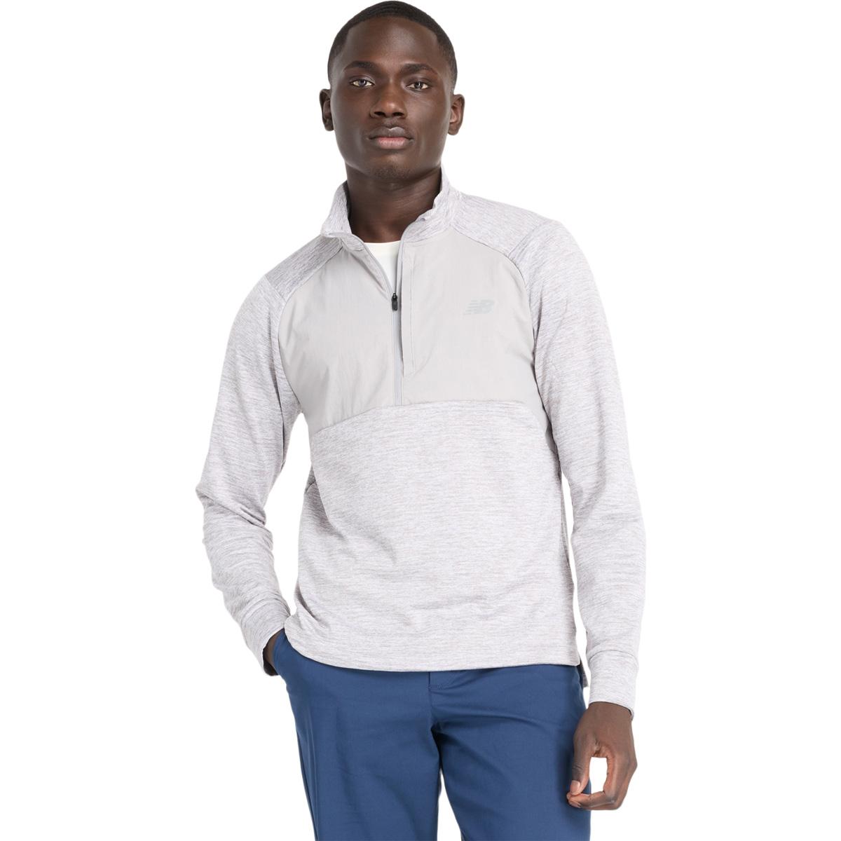 New Balance Athletics Heat Grid Half Zip Treningstrøye Herre ATHLETIC GRE
