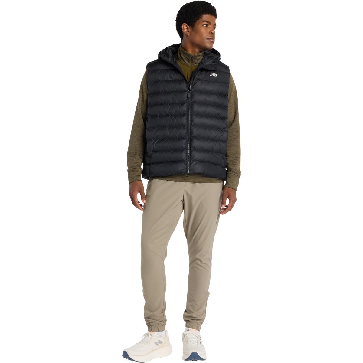 New Balance Athletics Heat Grid Half Zip Træningstrøje Herre Wood