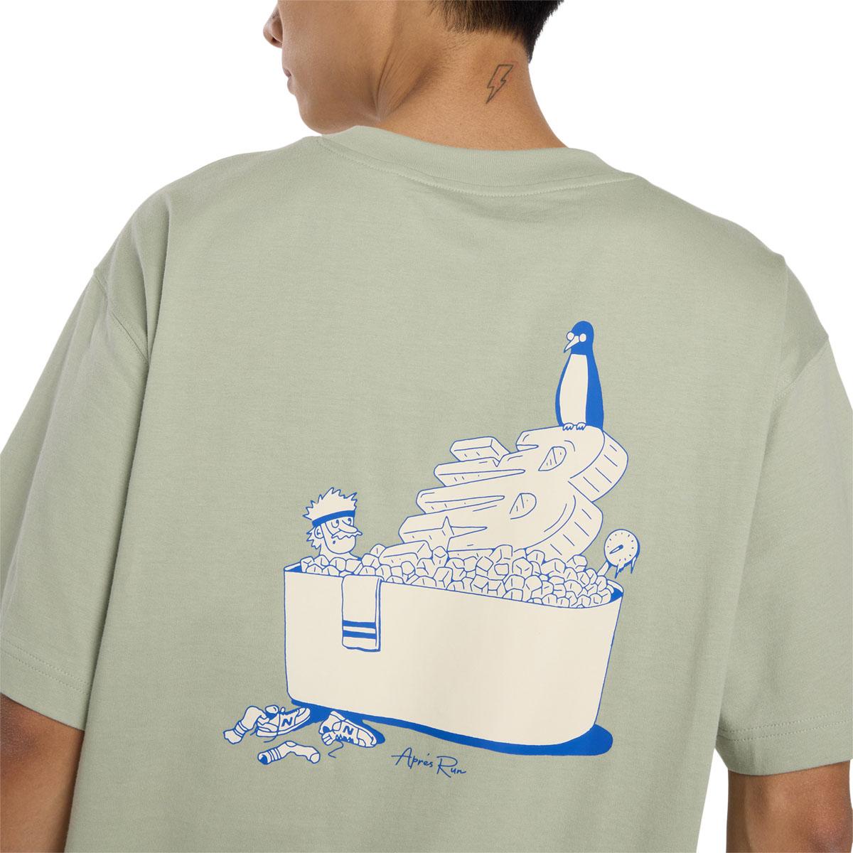 New Balance Cold Tub T-shirt Herre Green