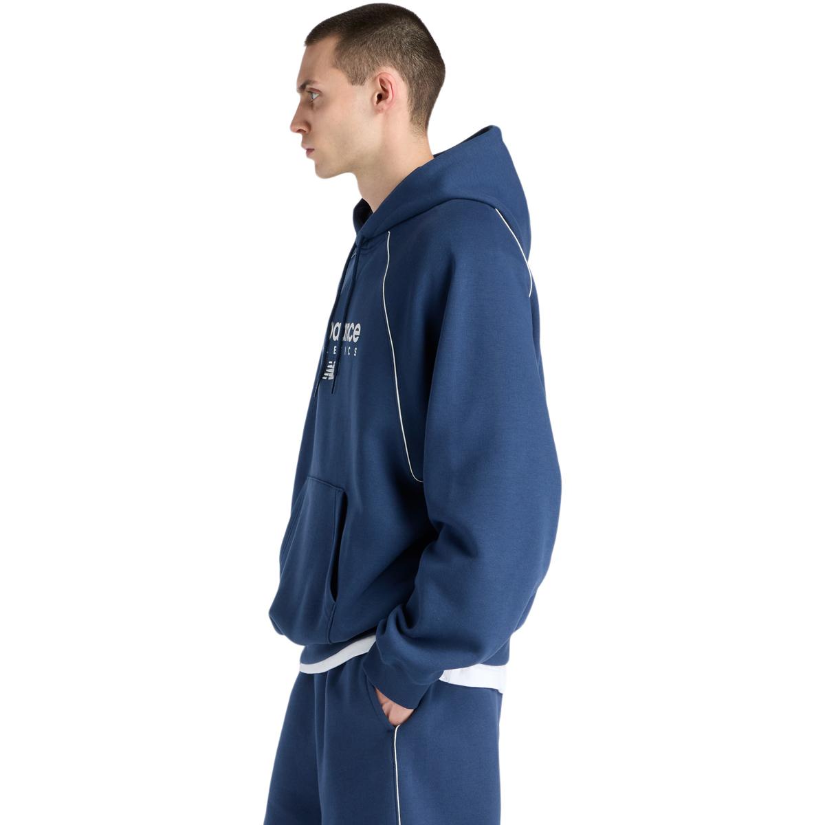New Balance Linear Graphic Hettegenser Herre Navy