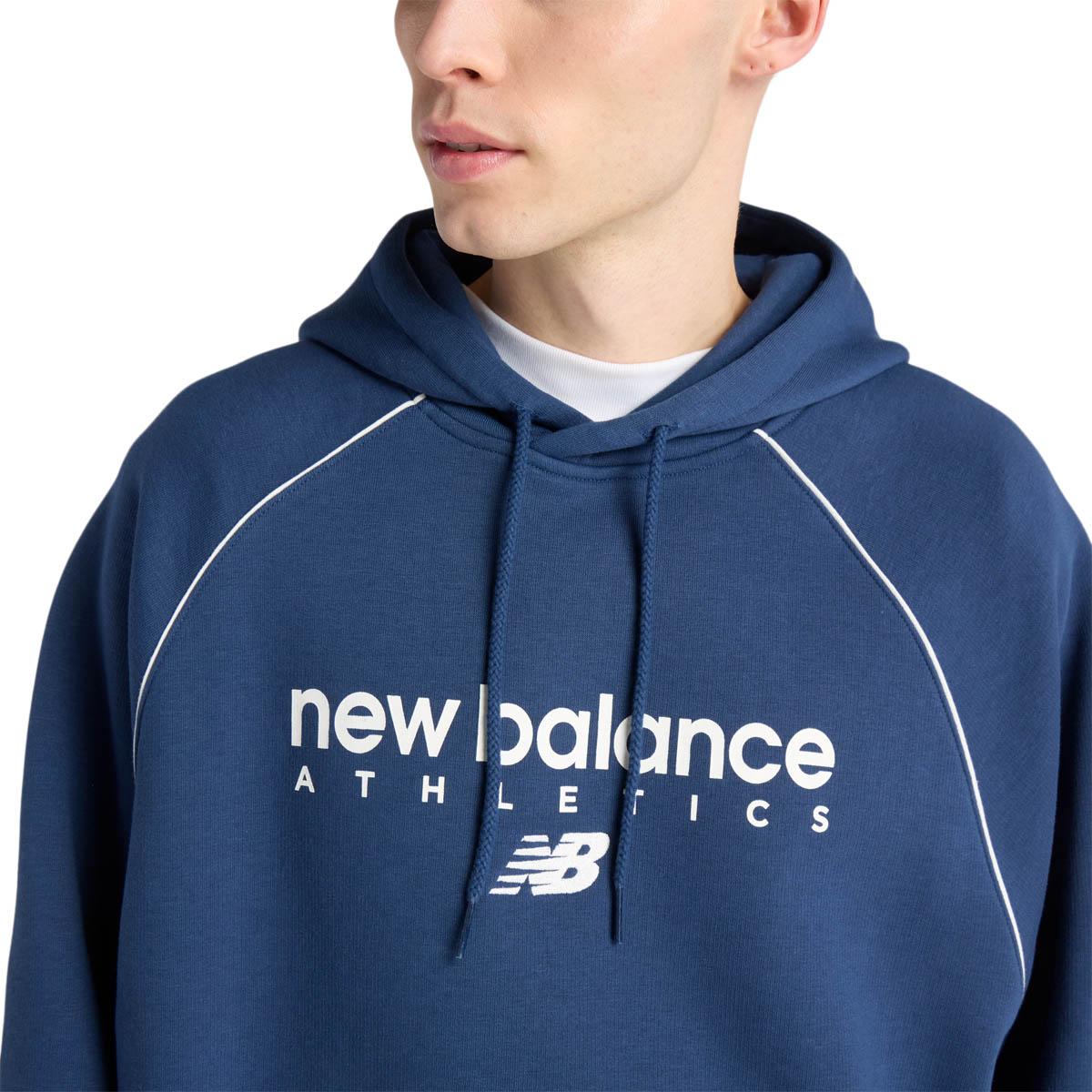 New Balance Linear Graphic Hettegenser Herre Navy