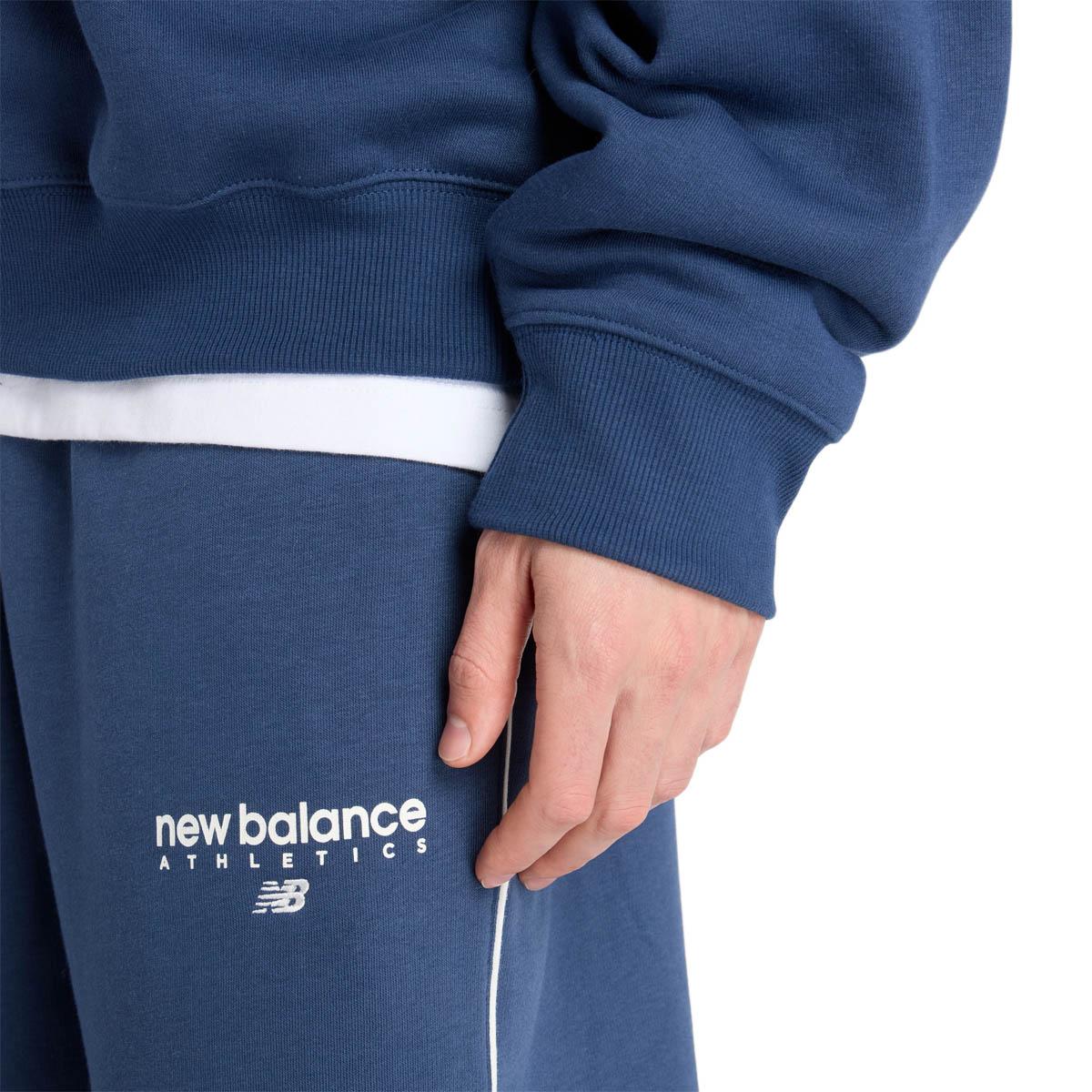 New Balance Linear Graphic Sweatshirt Herre Navy