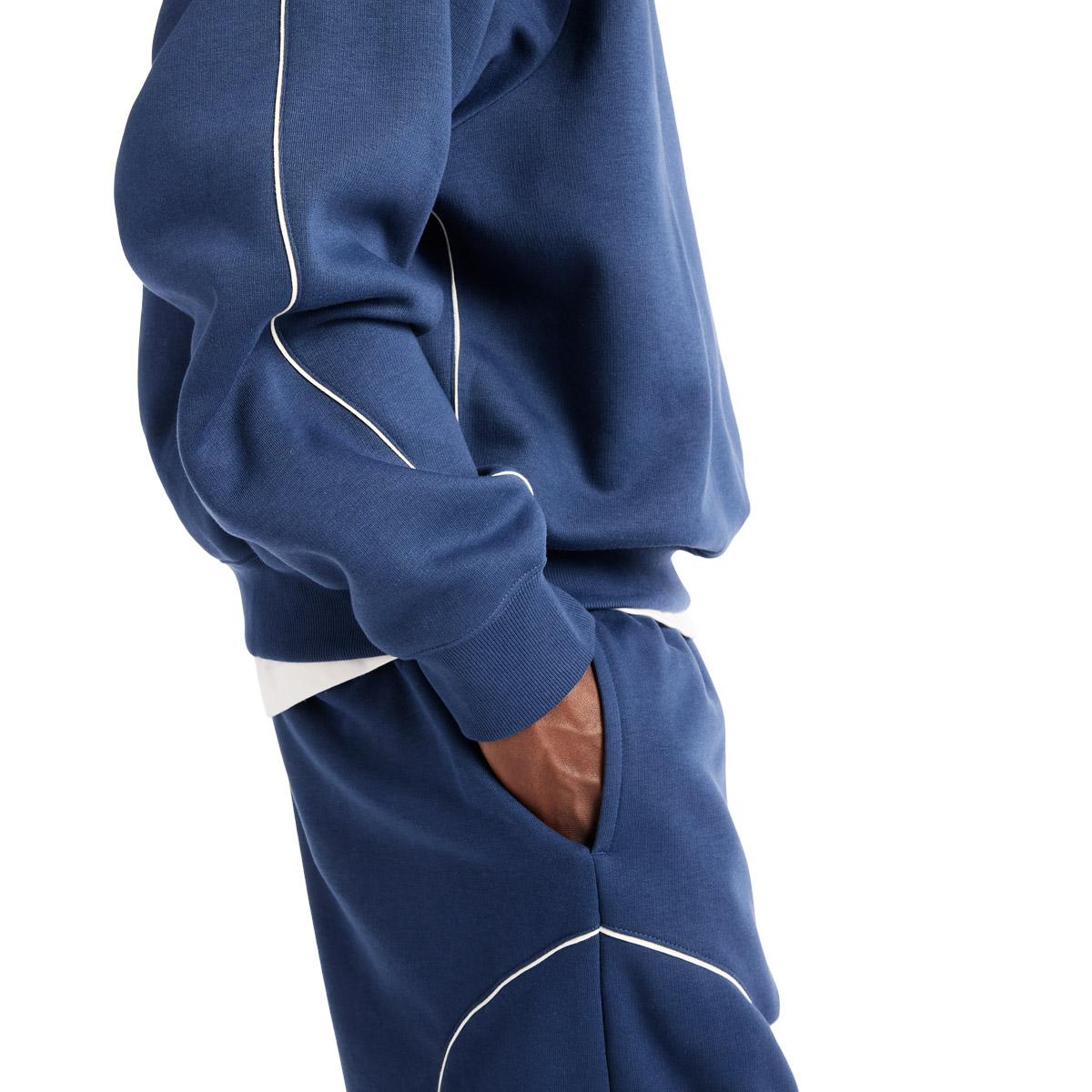 New Balance Trackside Crew Sweatshirt Herre NB NAVY