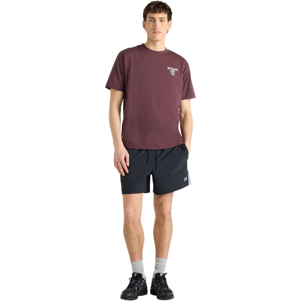 New Balance Grab a Bite London T-skjorte Herre CHERRY LEATHER