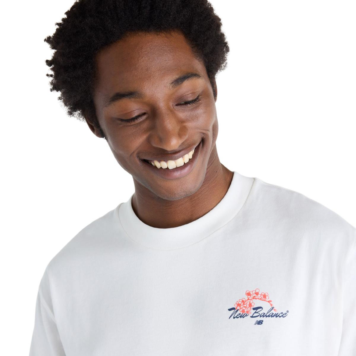 New Balance Grab a Bite Tokyo T-shirt Herre SEA SALT