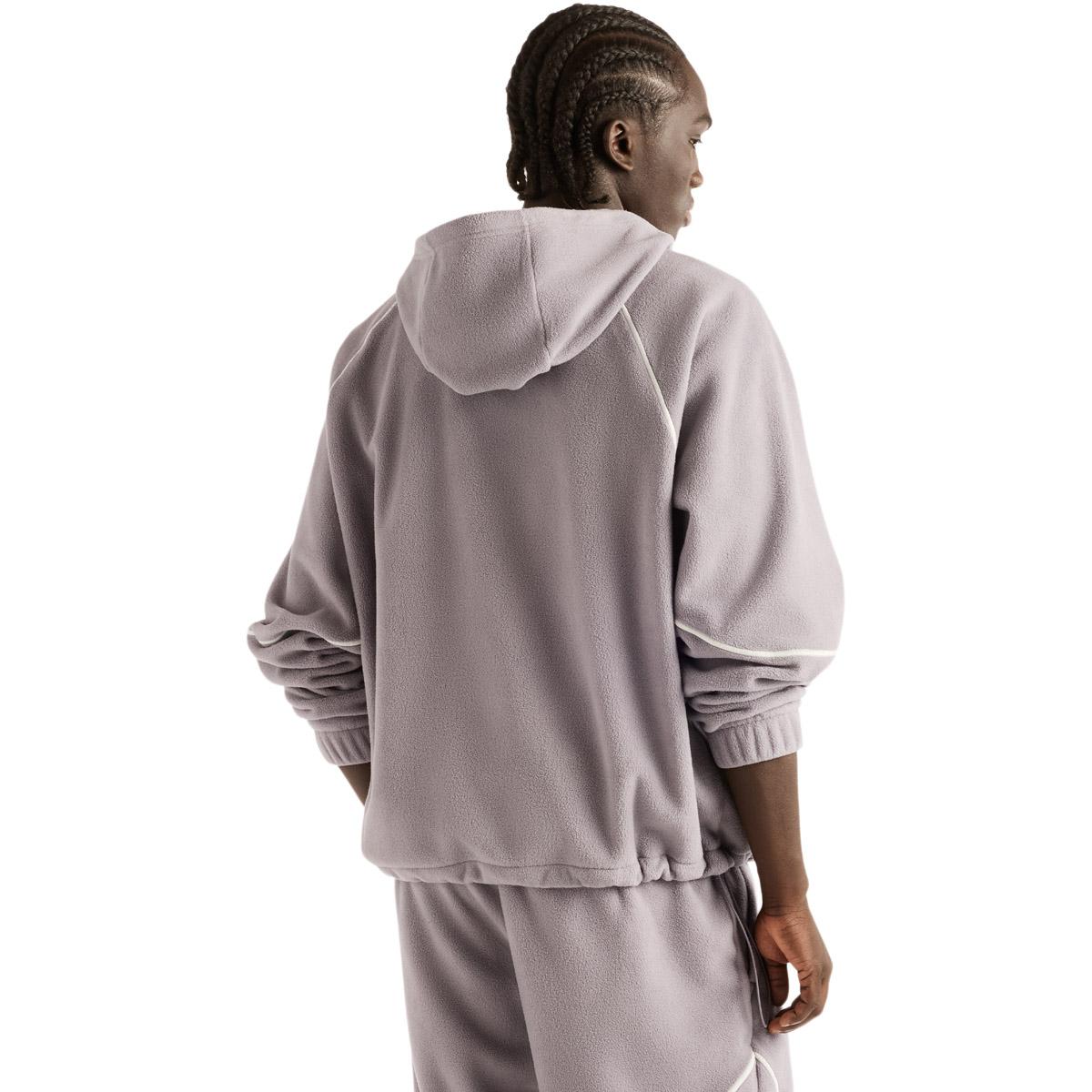 New Balance Trackside Polar Hoodie Fleecetrøye Herre OFF-LINE GREY