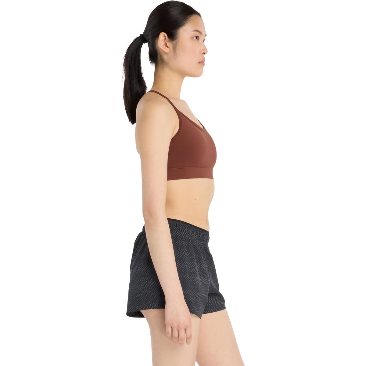 New Balance Essential Yoga Light Support Sports BH Dame Red