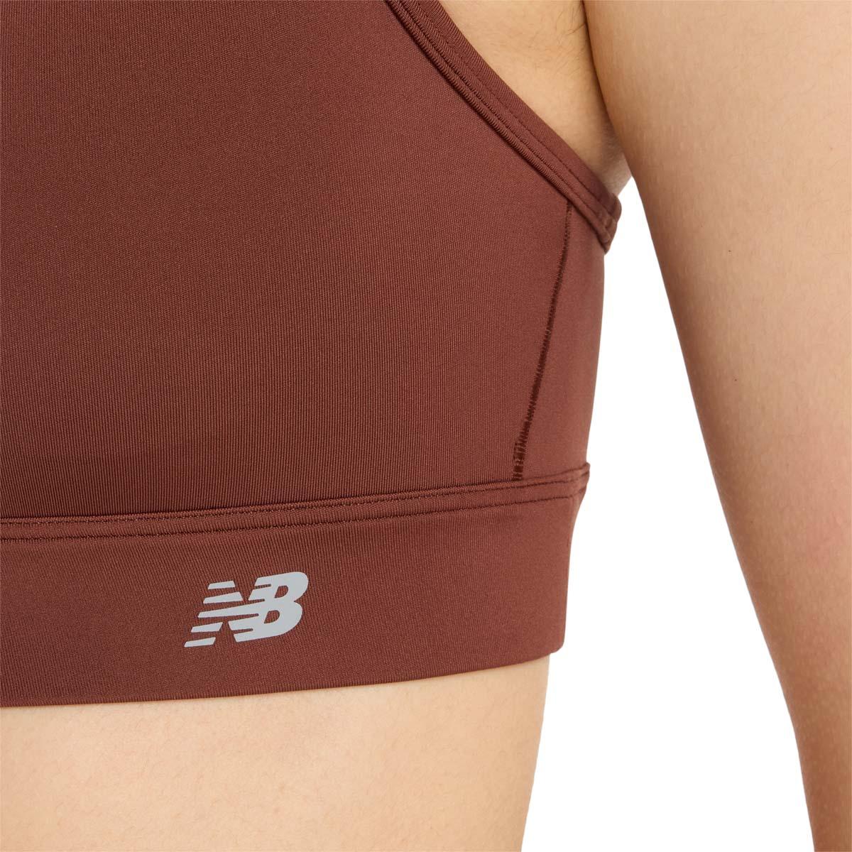 New Balance Essential Yoga Light Support Sports BH Dame Red