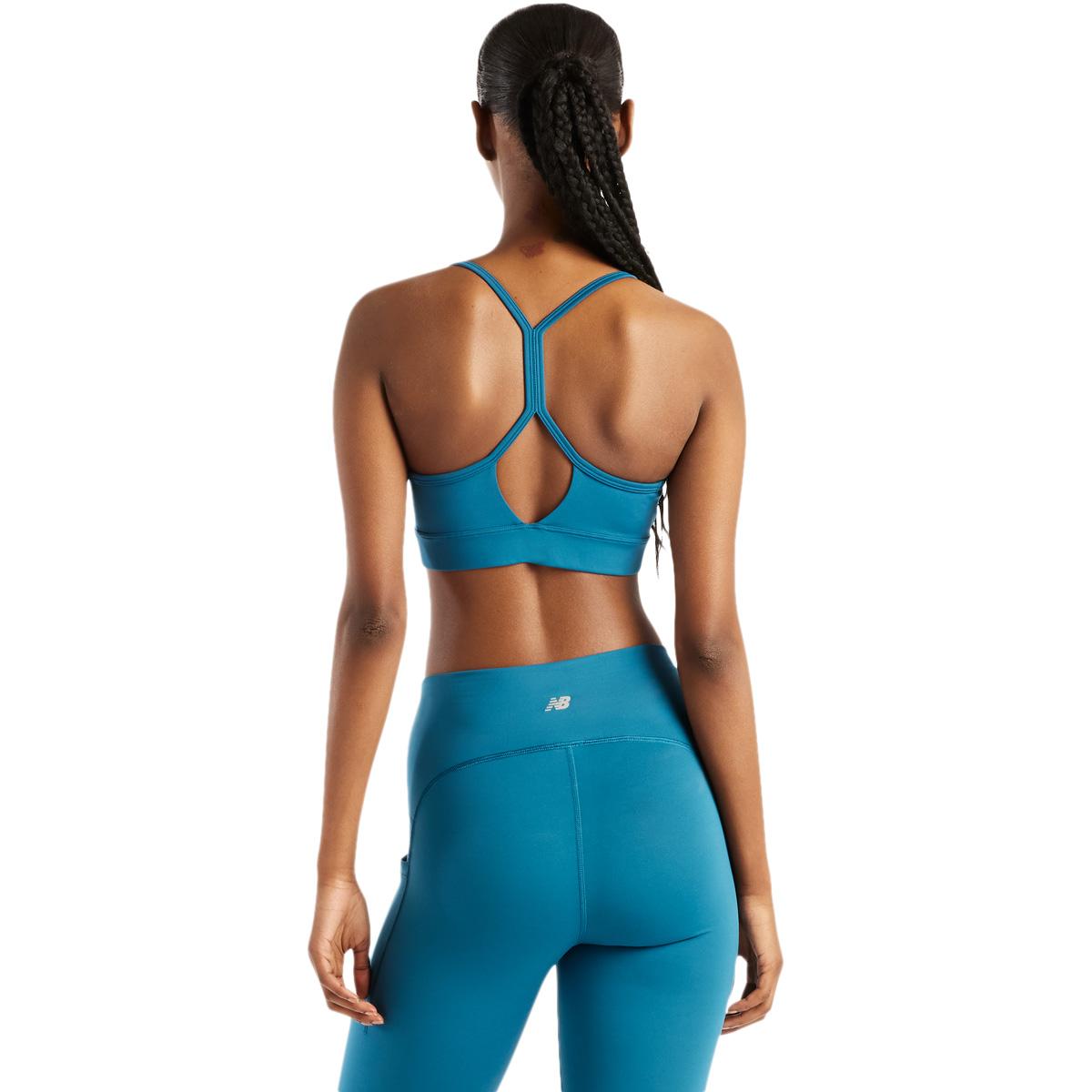 New Balance Essential Yoga Light Support Sports BH Dame STREAMSONG
