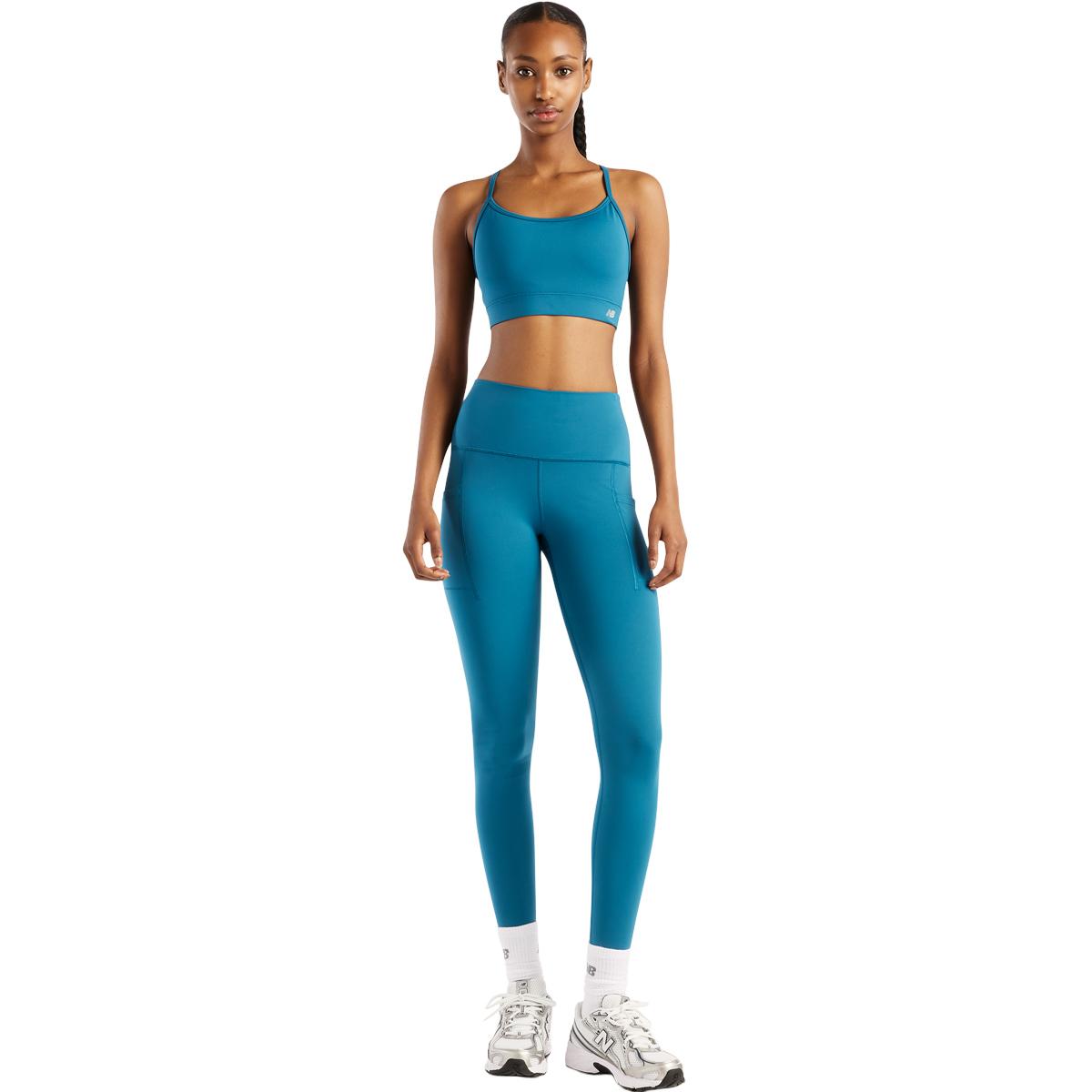 New Balance Essential Yoga Light Support Sports BH Dame STREAMSONG
