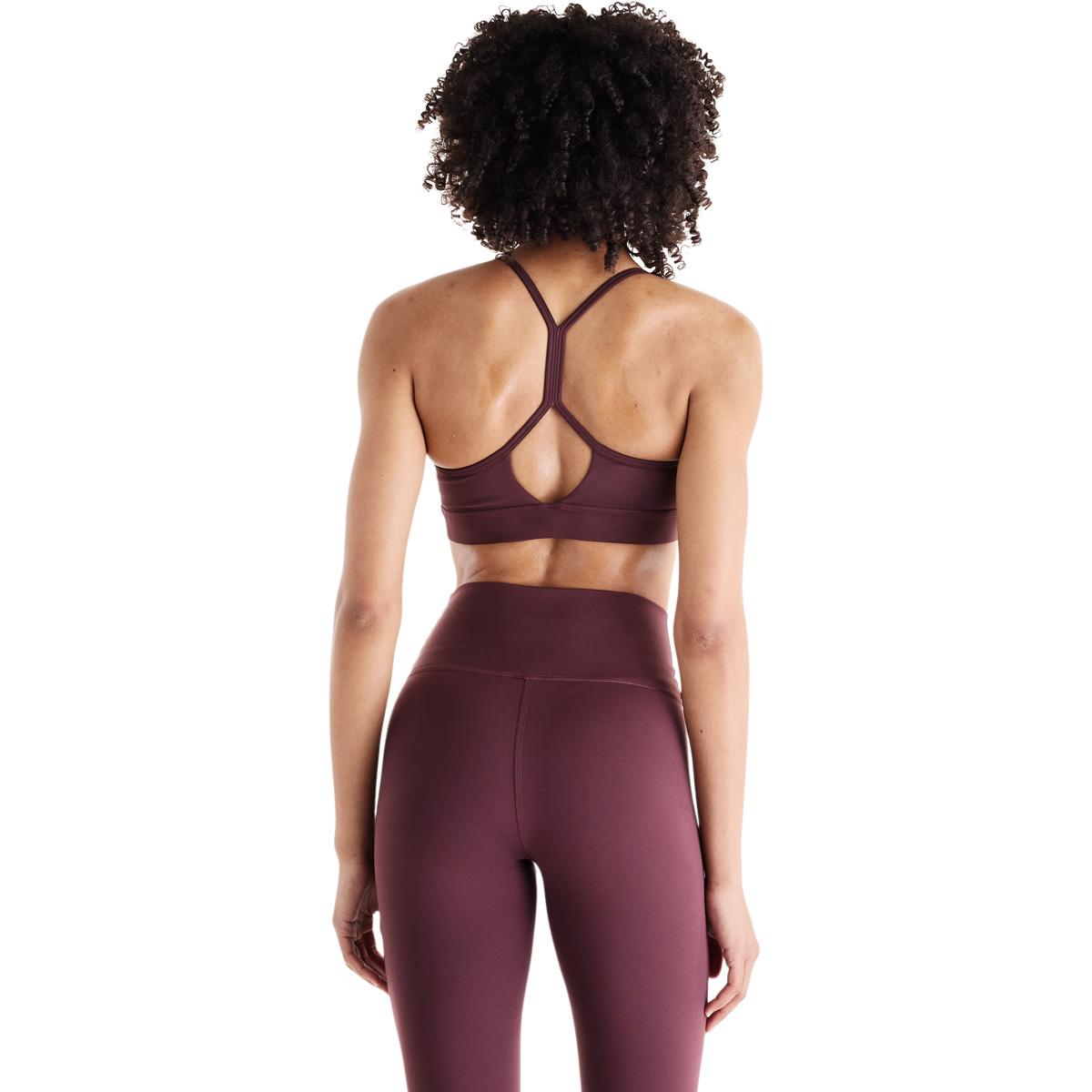 New Balance Essential Yoga Light Support Sports BH Dame CHERRY LEATHER