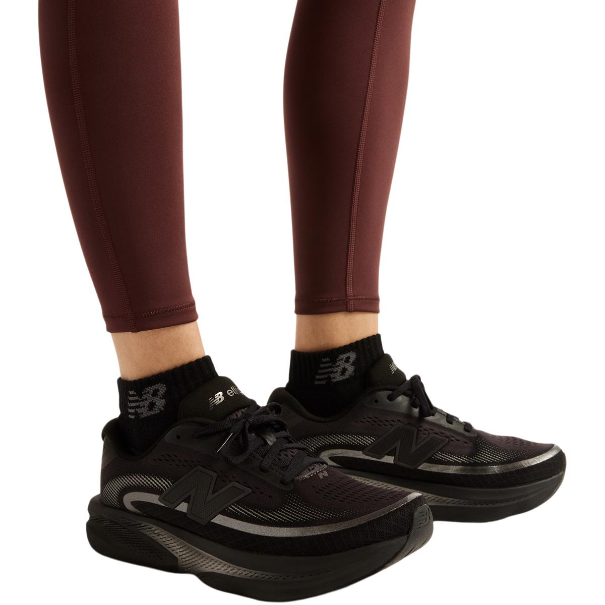 New Balance Essential High Rise Treningstights Dame CHERRY LEATHER