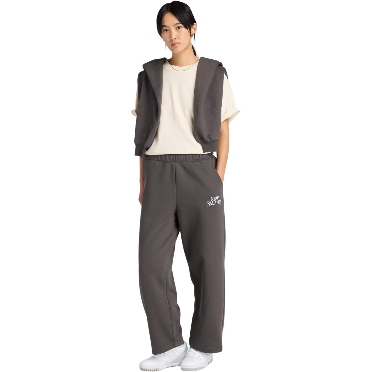 New Balance Linear Heritage Barrel Joggingbukser Dame Charcoal