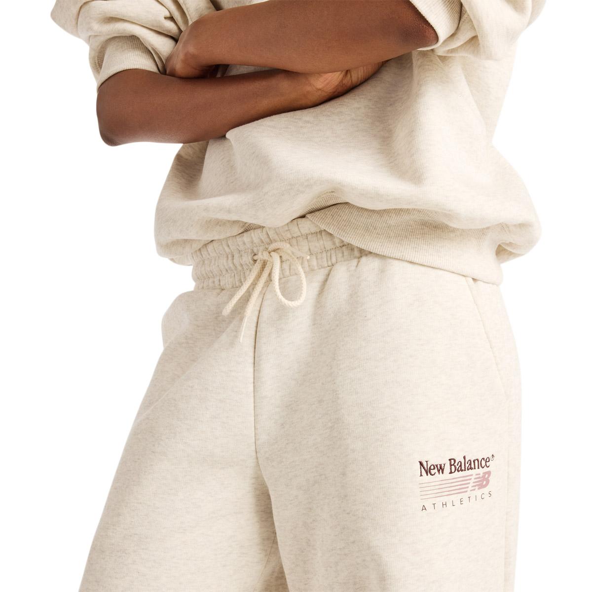 New Balance Trackside Joggingbukser Dame LINEN HEATHER