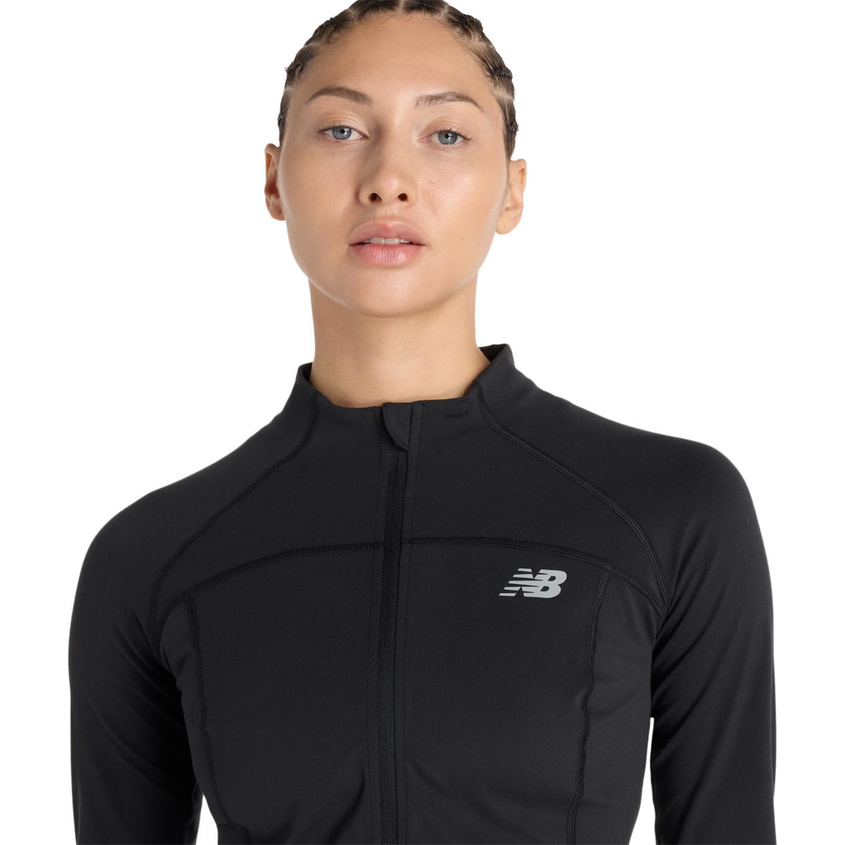 New Balance Harmony Fitted Full Zip Løbetrøje Dame Black