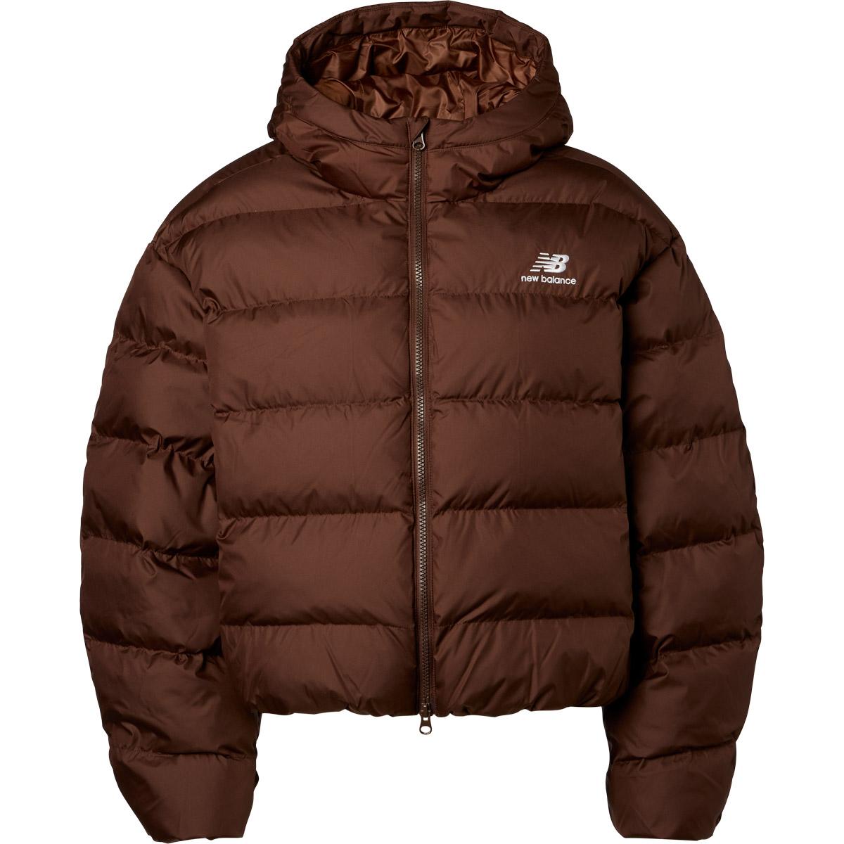 New Balance Boston Puffer Dunjakke Dame PUMPERNICKEL