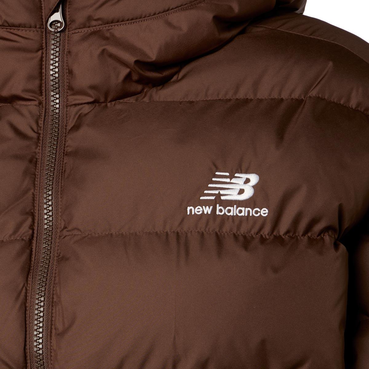 New Balance Boston Puffer Dunjakke Dame PUMPERNICKEL