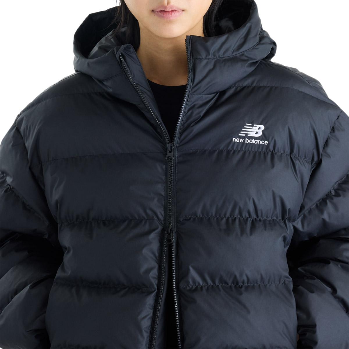 New Balance Boston Puffer Dunjakke Dame BLACK