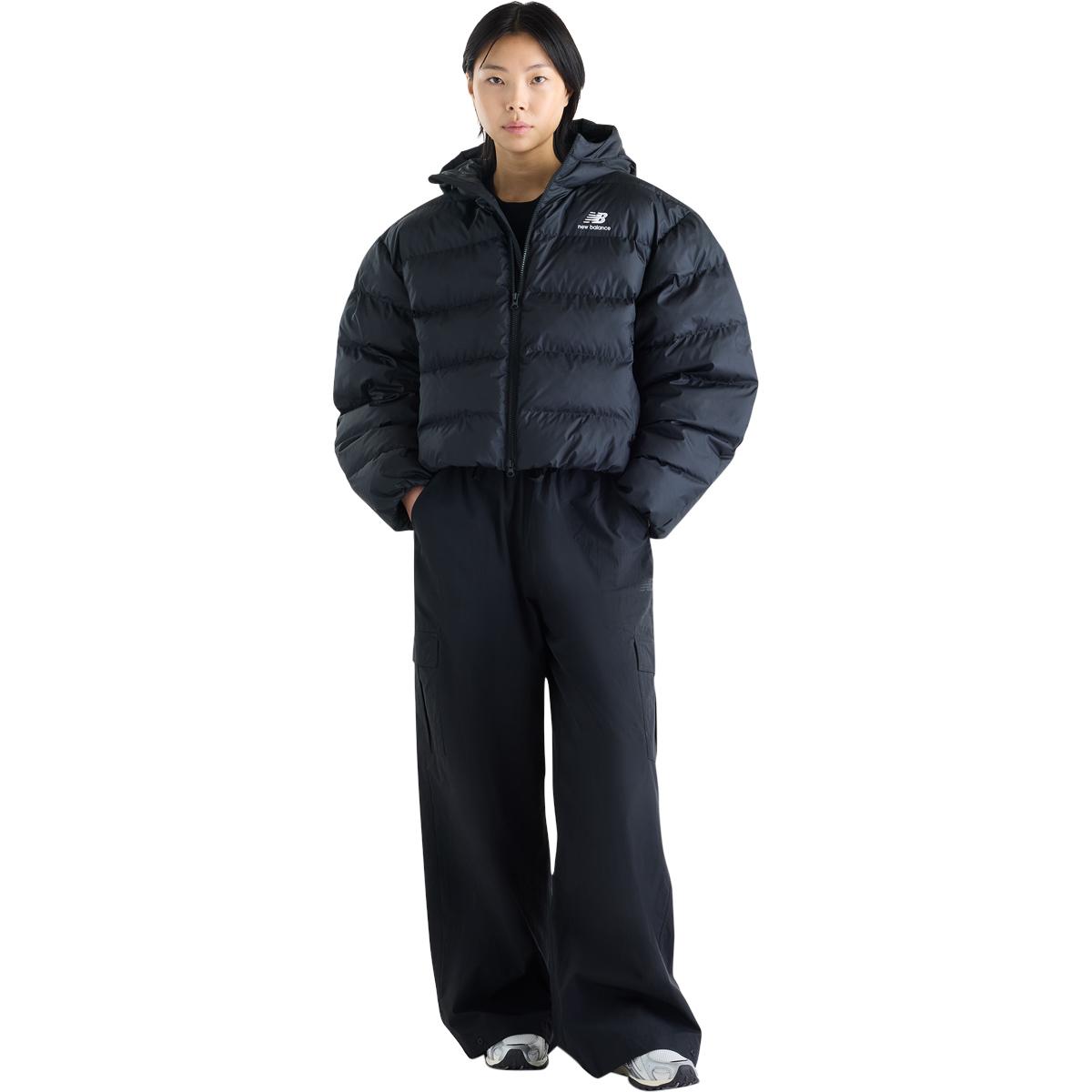 New Balance Boston Puffer Dunjakke Dame BLACK