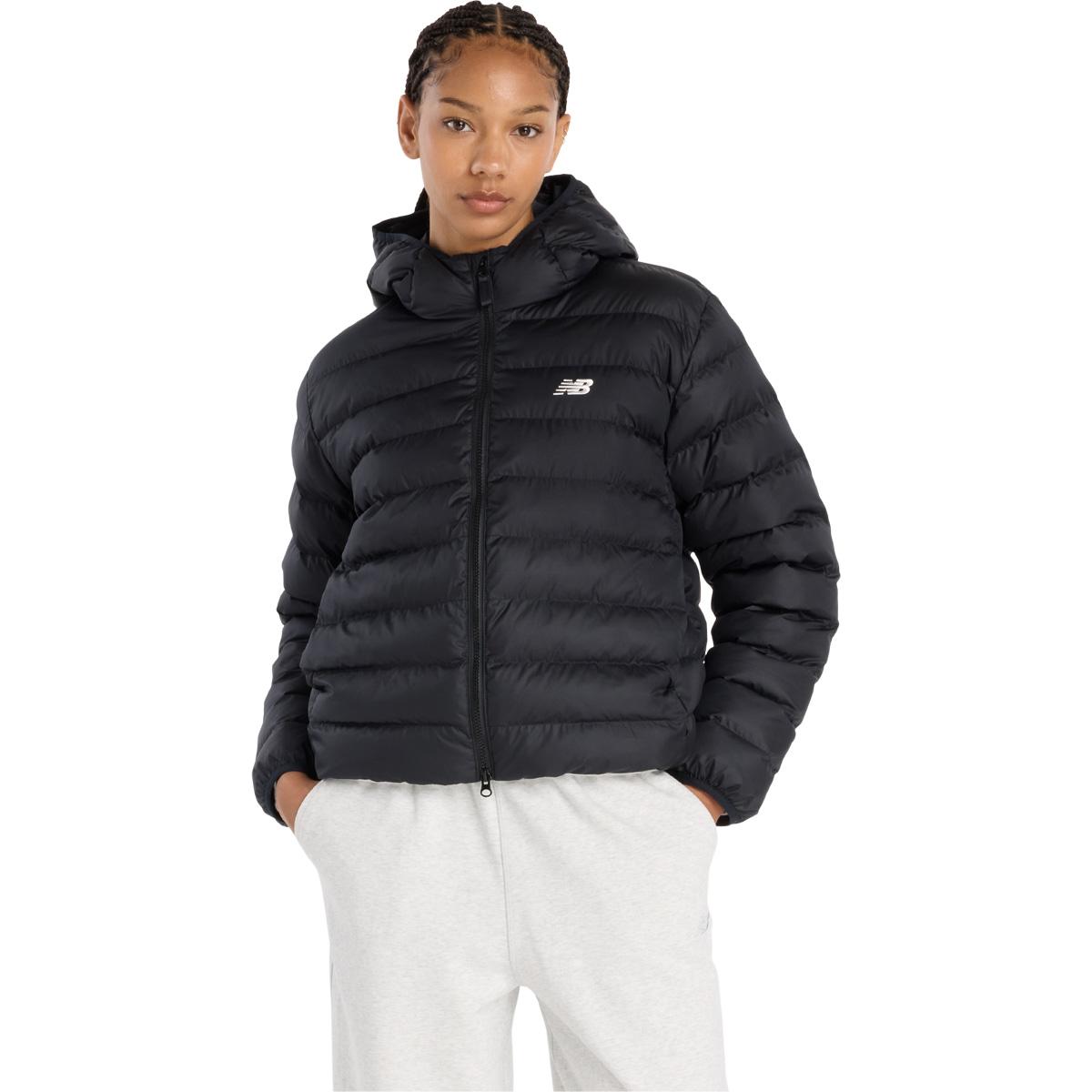 New Balance Essentials Puffer Dynejakke Dame Sort