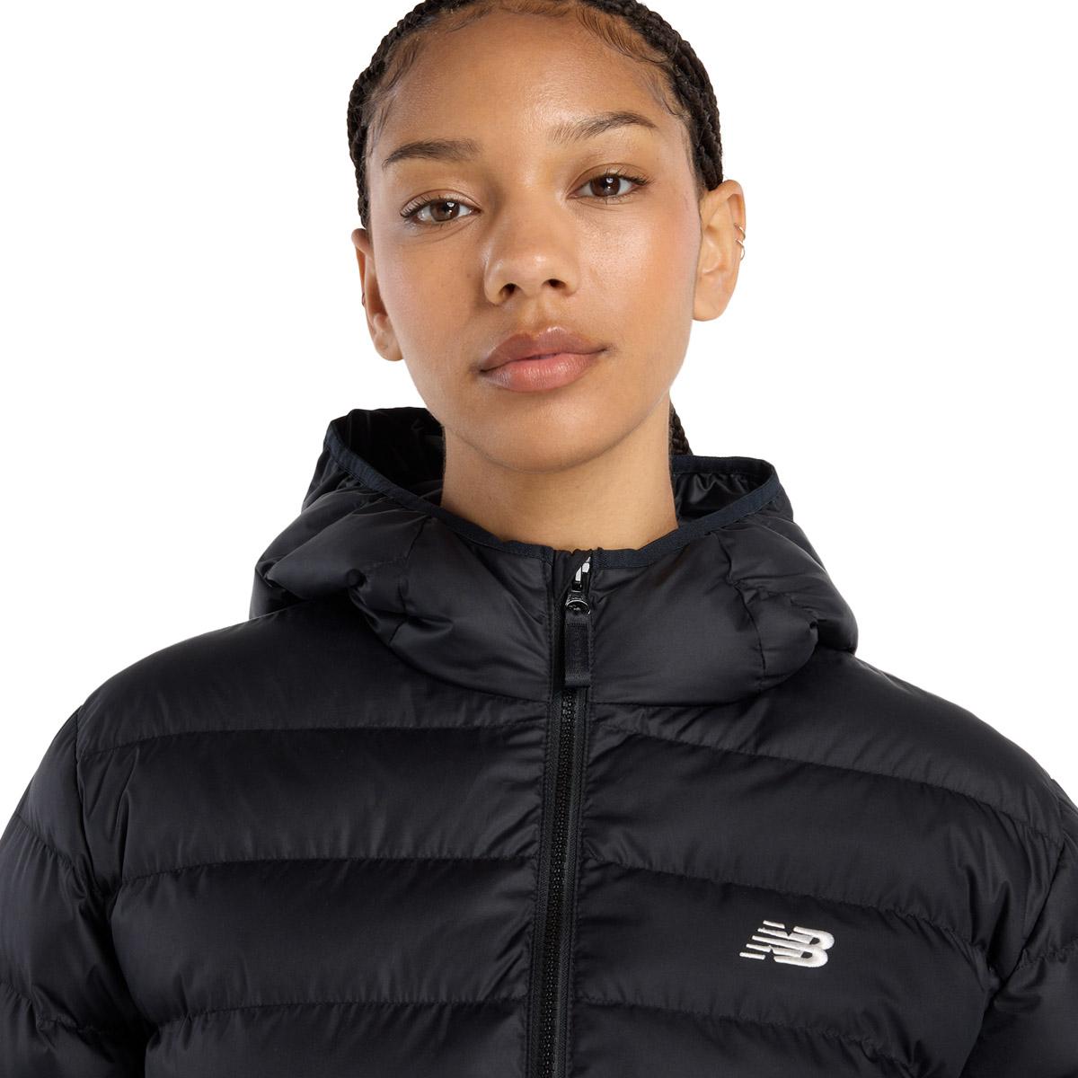 New Balance Essentials Puffer Dynejakke Dame Sort