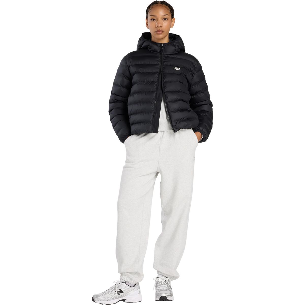 New Balance Essentials Puffer Dynejakke Dame Sort