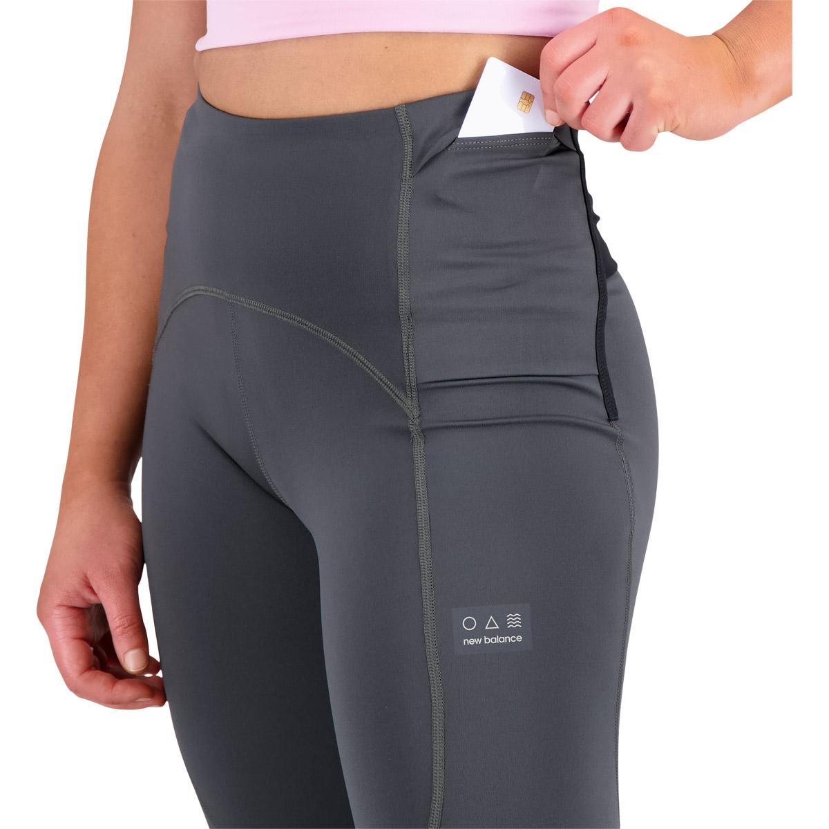 New Balance Impact Run AT High Rise Løbetights Dame BLACKTOP