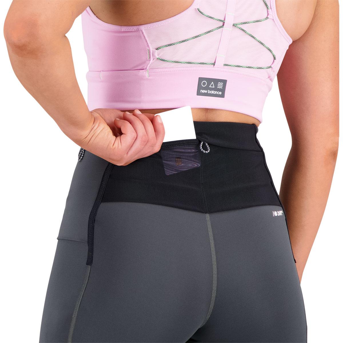 New Balance Impact Run AT High Rise Løbetights Dame BLACKTOP