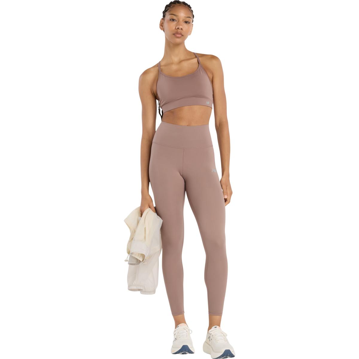 New Balance Harmony High Rise Løbetights Dame Brown
