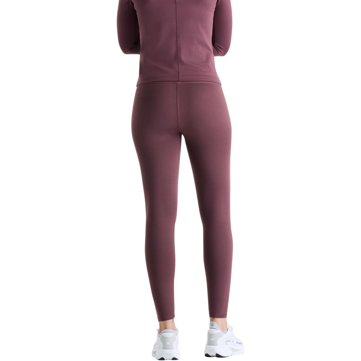 New Balance Harmony High Rise Løbetights Dame CHERRY LEATHER