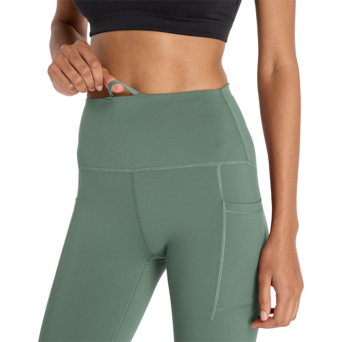 New Balance Sleek Pocket High Waist Træningstights Dame DARK JUNIPER