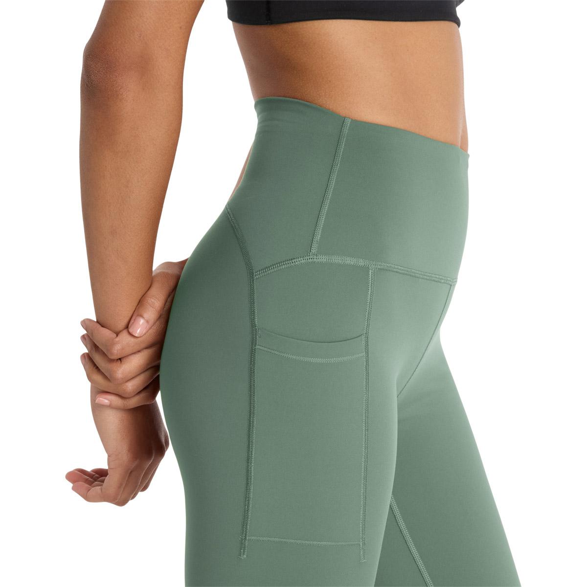 New Balance Sleek Pocket High Waist Træningstights Dame DARK JUNIPER