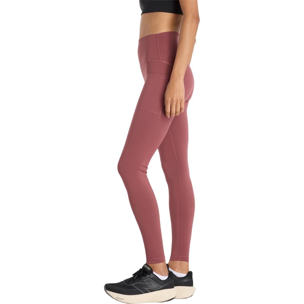 New Balance Sleek Pocket High Waist Træningstights Dame Wad