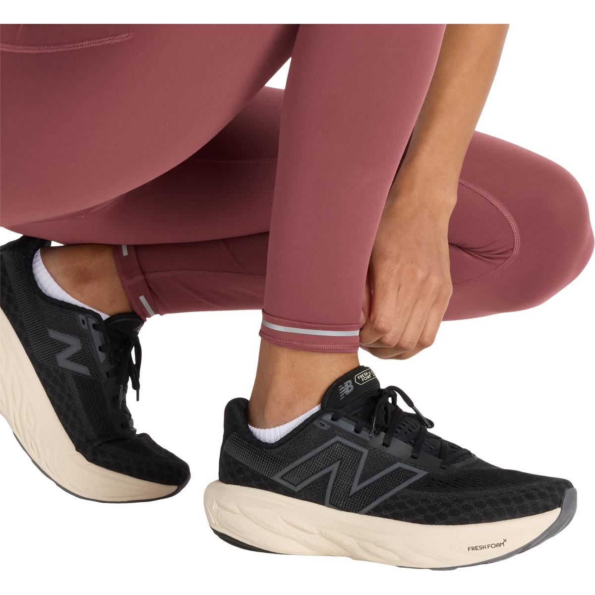 New Balance Sleek Pocket High Waist Træningstights Dame Wad