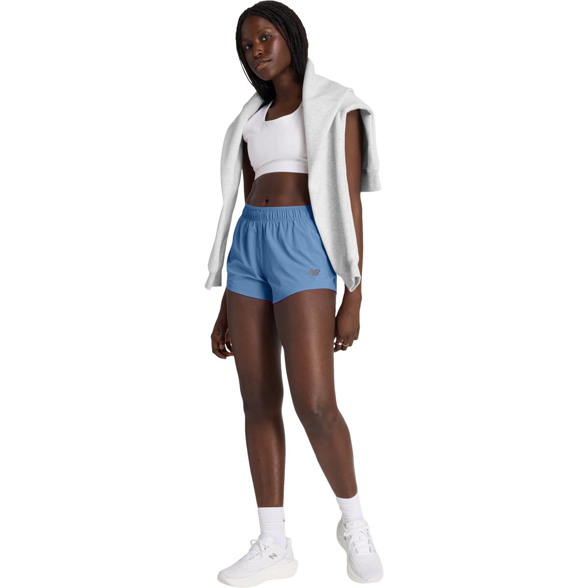 New Balance RC Seamless 3" Løbeshorts Dame ELECTRIC SKY