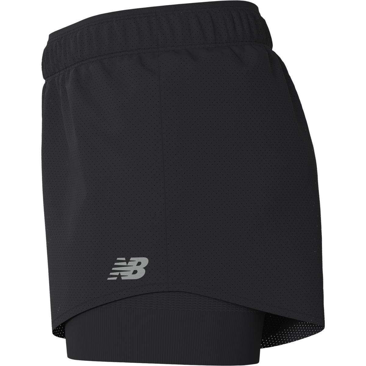 New Balance RC Seamless 3" 2in1 Løbeshorts Dame Black