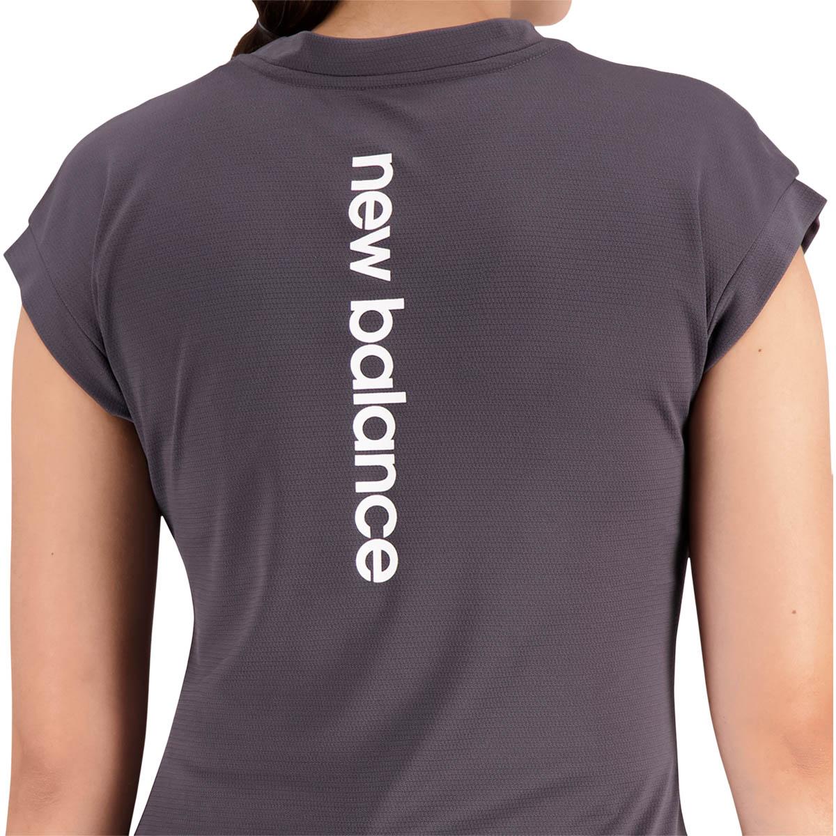 New Balance AT Nvent Løbe T-shirt Dame BLACKTOP