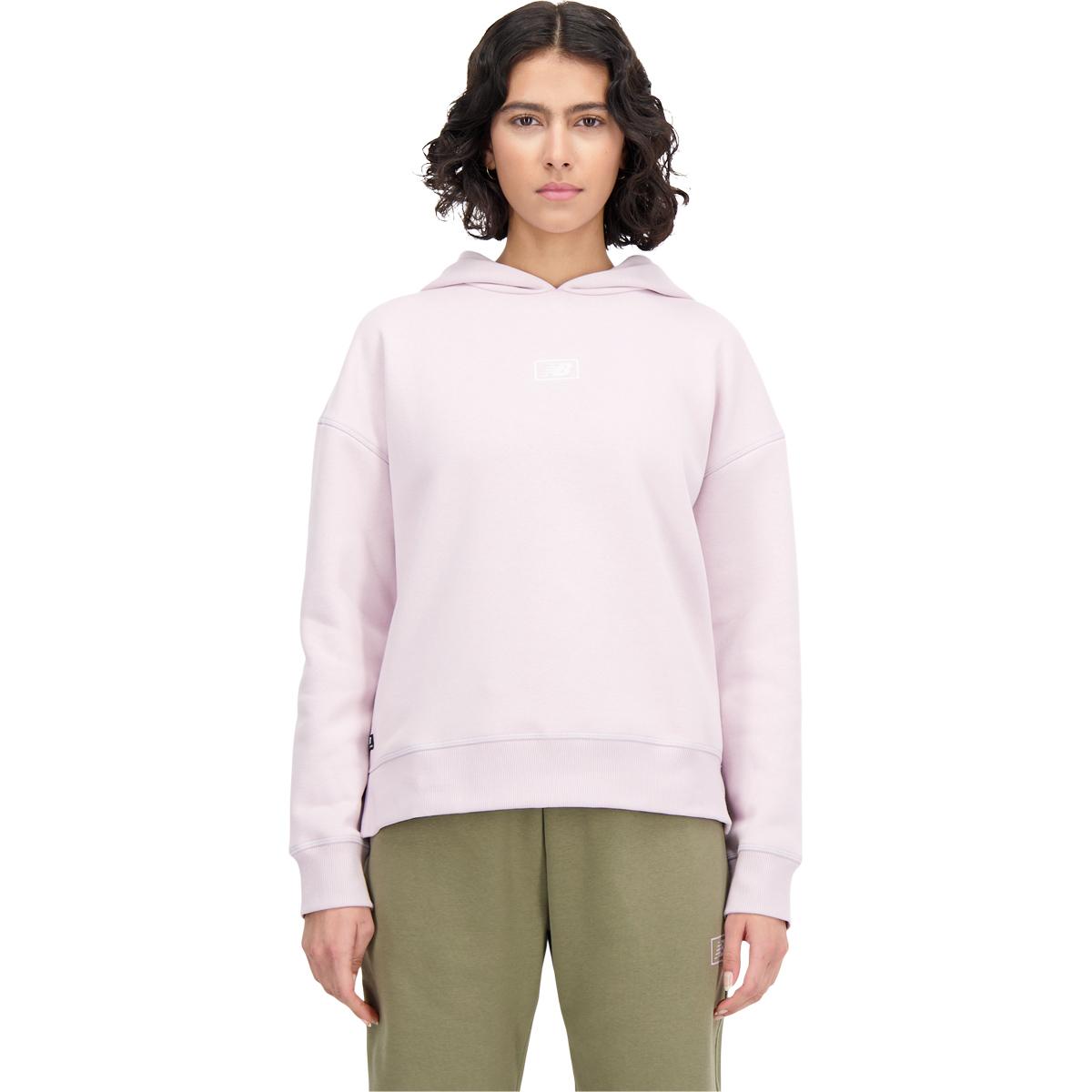 New Balance Essentials Fleece Hættetrøje Dame DECEMBER SKY