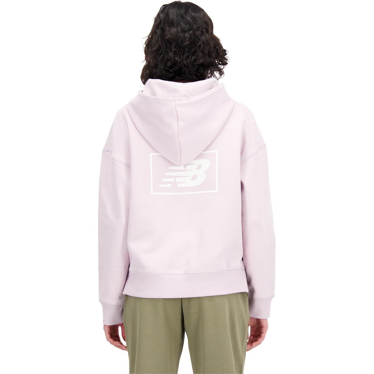 New Balance Essentials Fleece Hættetrøje Dame DECEMBER SKY