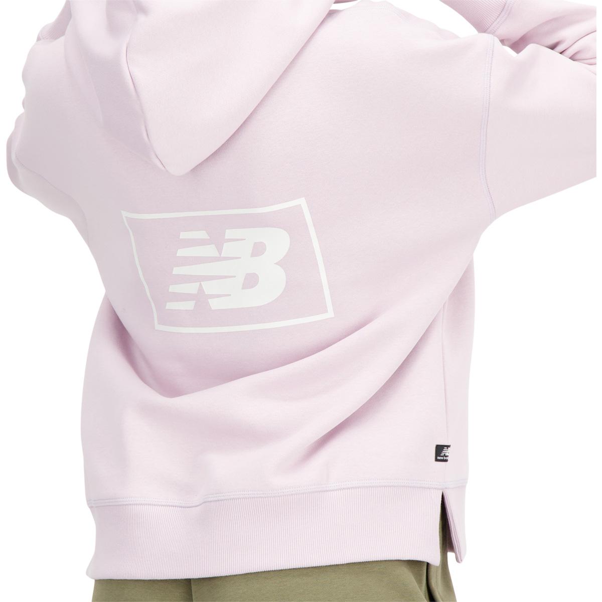 New Balance Essentials Fleece Hættetrøje Dame DECEMBER SKY