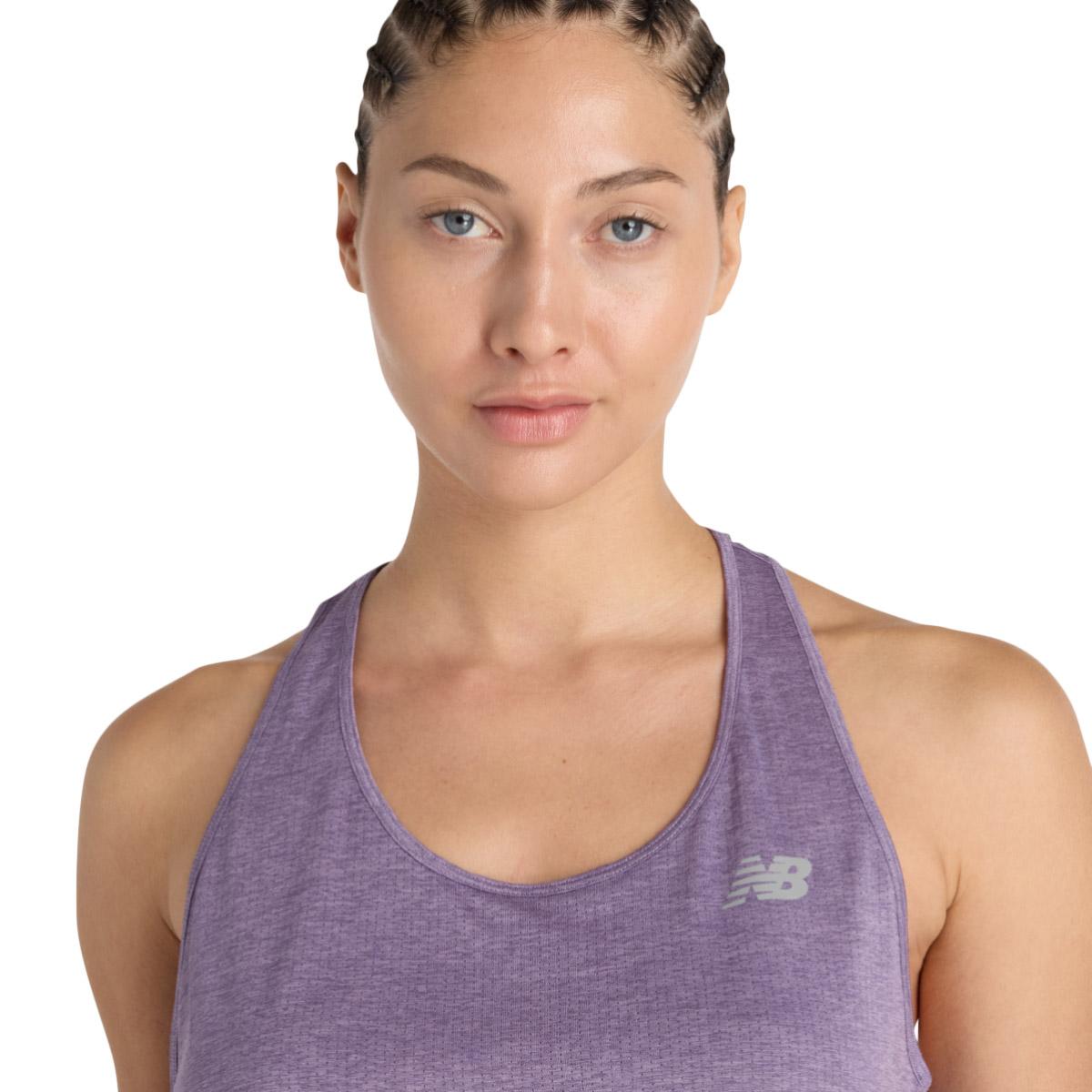New Balance Athletics Løbetop Dame Purple