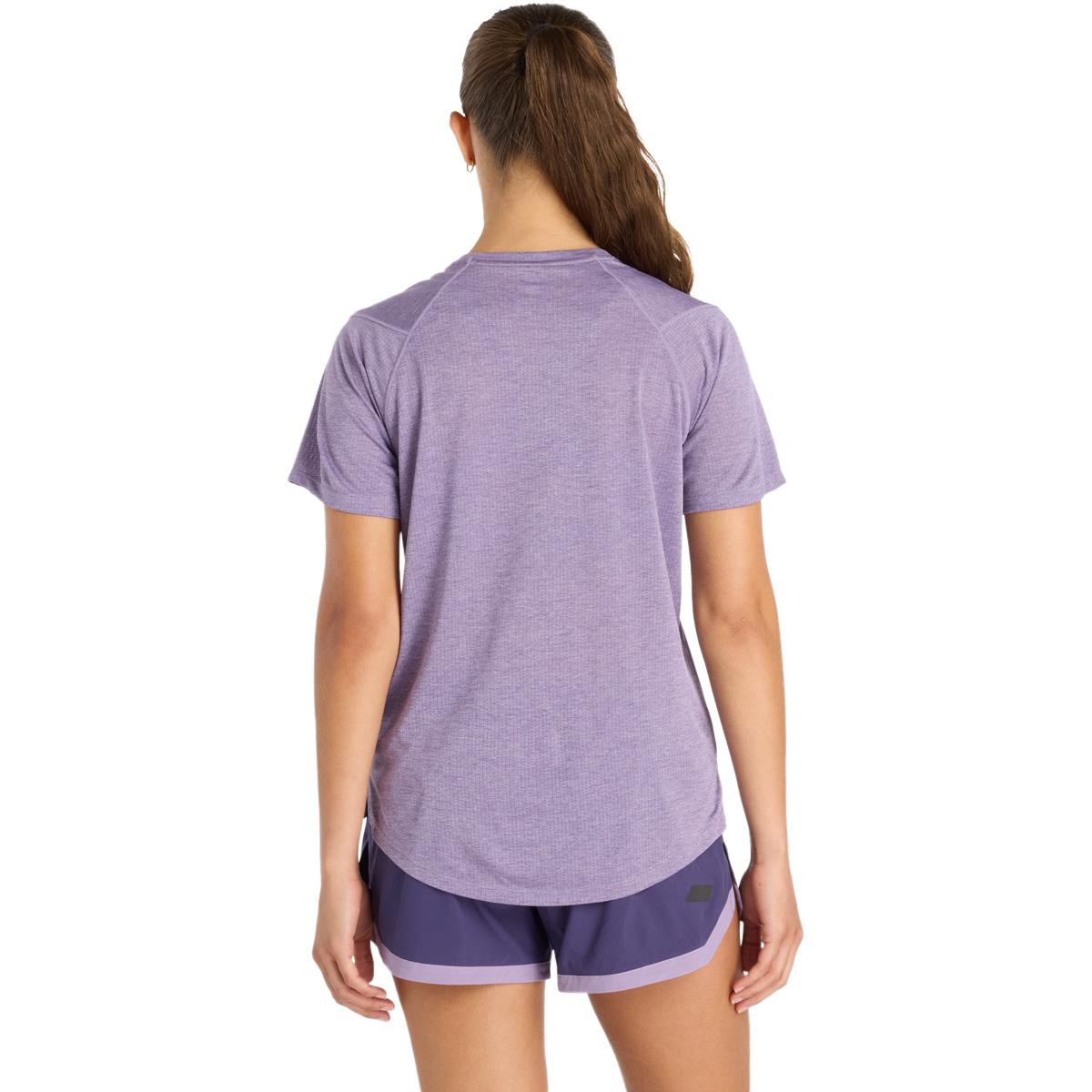 New Balance Athletics Løbe T-shirt Dame Purple
