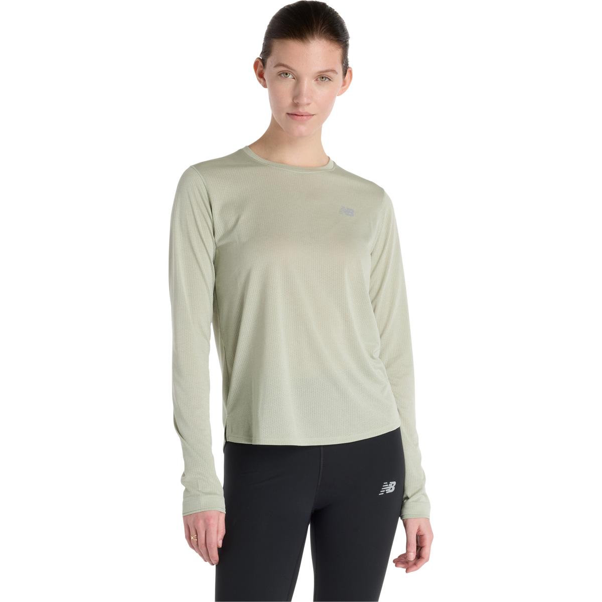 New Balance Athletics Langærmet Løbe T-shirt Dame Gsh
