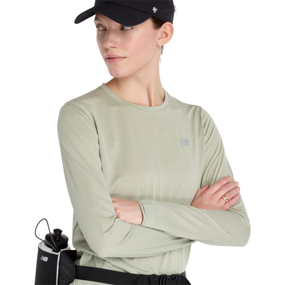 New Balance Athletics Langærmet Løbe T-shirt Dame Gsh