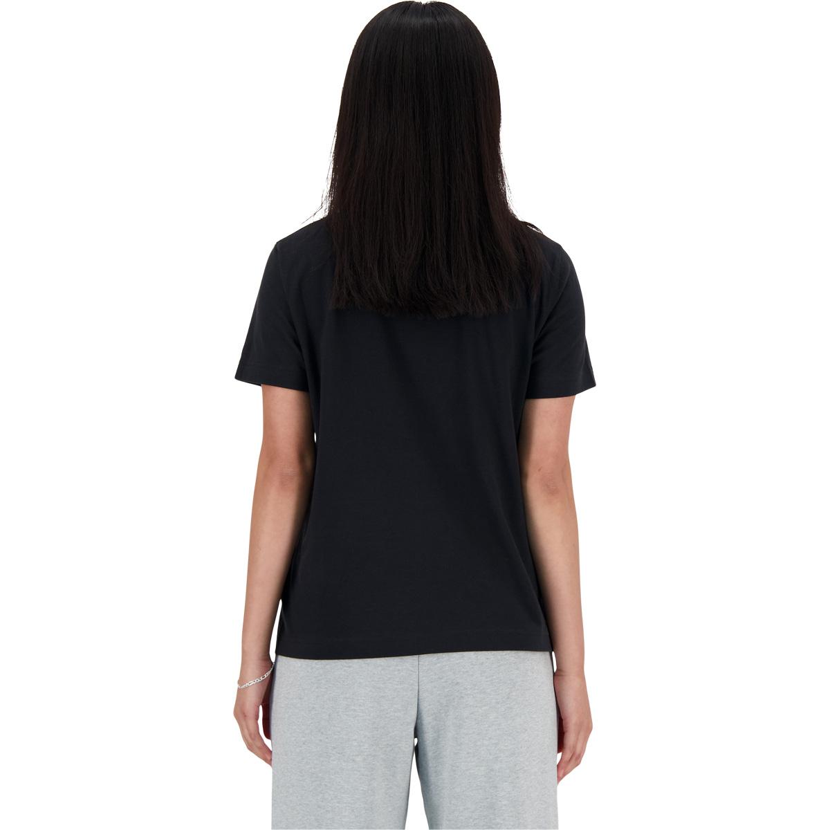New Balance Jersey Small Logo T-shirt Dame Black