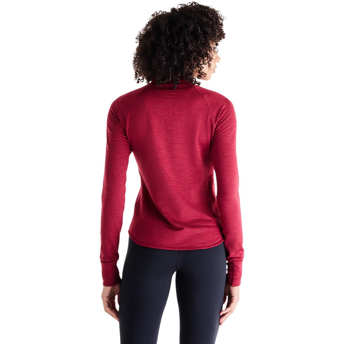 New Balance Athletics Heat Grid Half Zip Treningstrøye Dame PODIUM RED