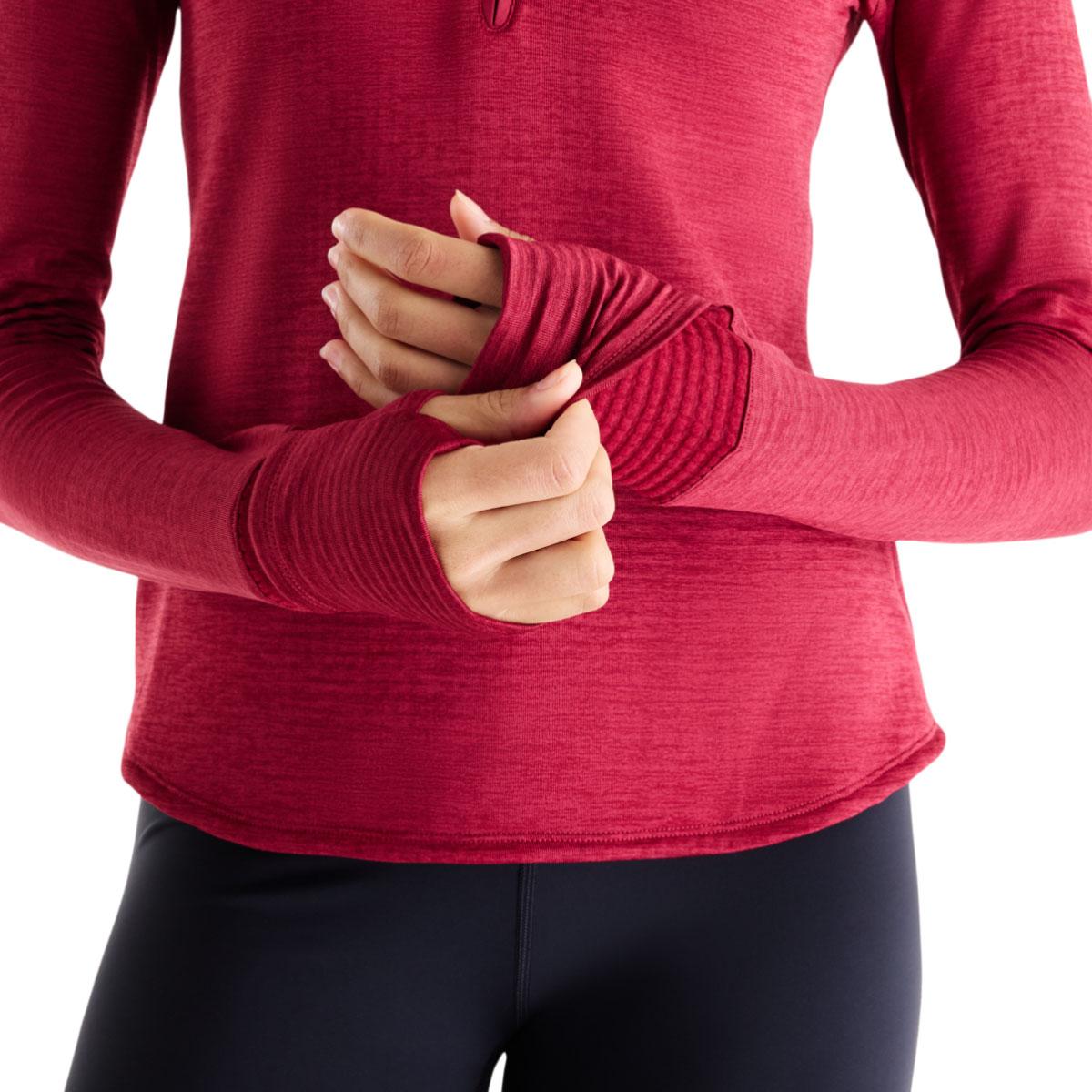 New Balance Athletics Heat Grid Half Zip Treningstrøye Dame PODIUM RED