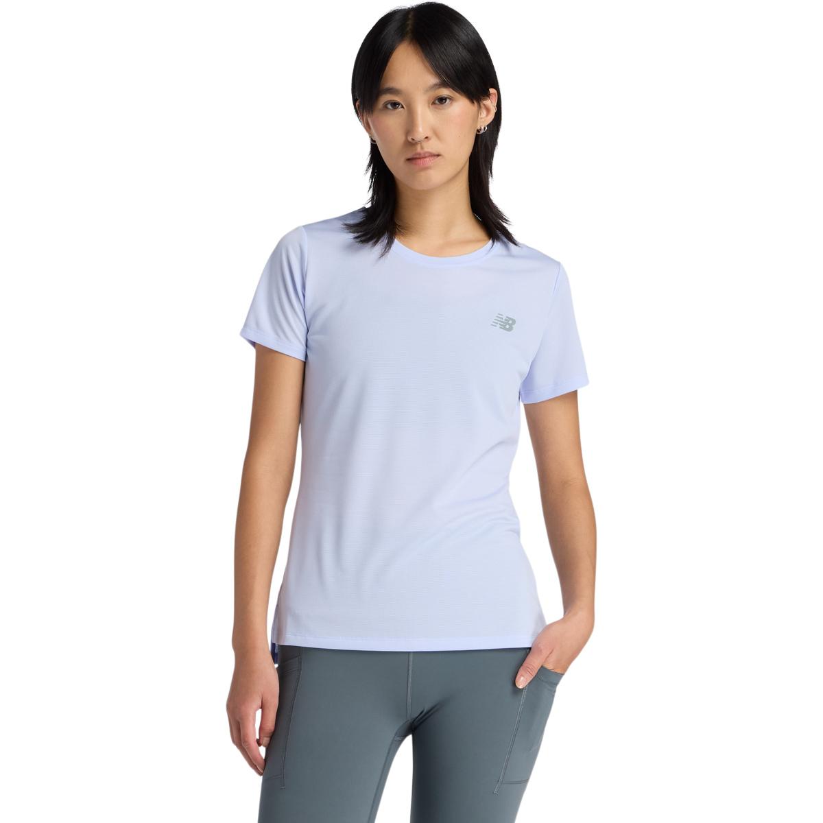 New Balance Sport Løbe T-shirt Dame Blue