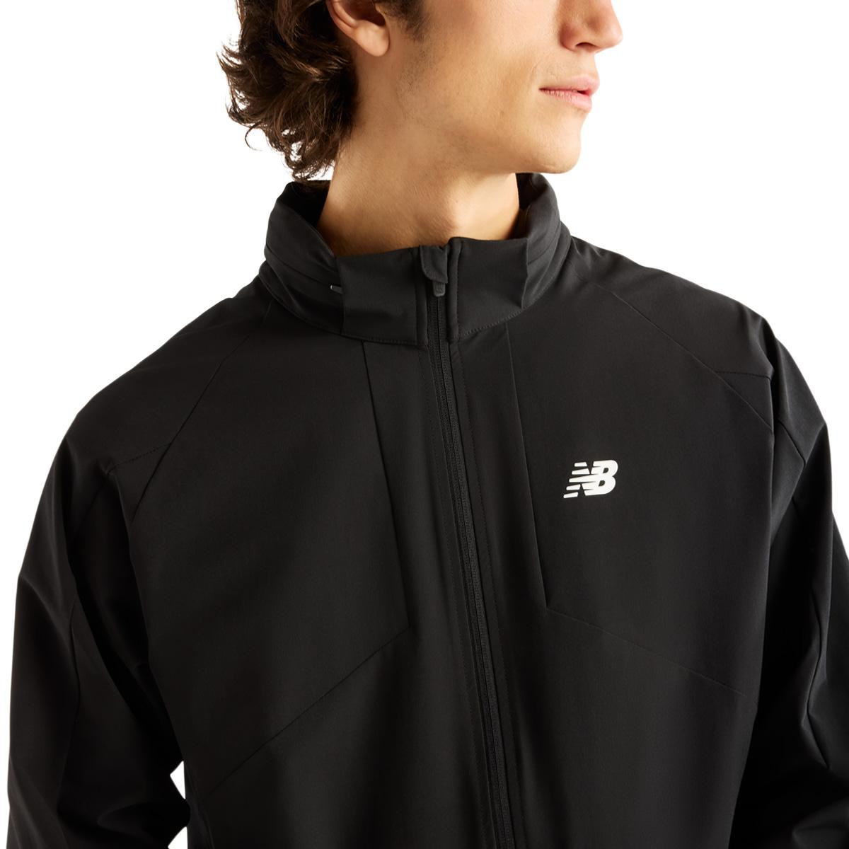 New Balance Utility Stretch Woven Jakke Herre BLACK