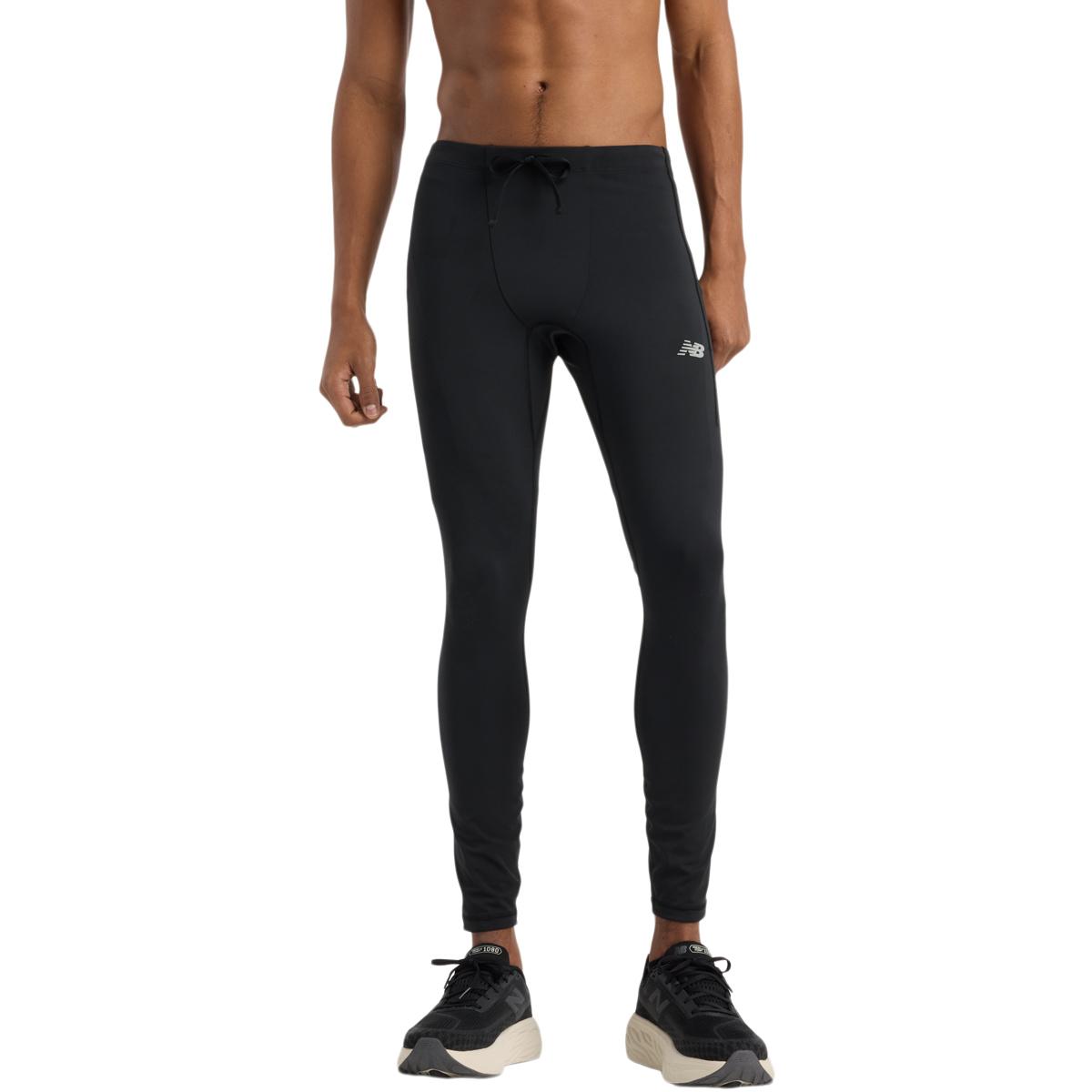 New Balance Sleek Pocket Løpetights Herre Black